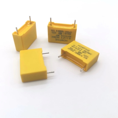 Capacitor 0.1uF/275V/310V da segurança usado para a através--linha