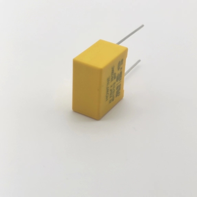 Capacitor X2 0.33UF/310VAC P15mm L25mm do filme do polipropileno