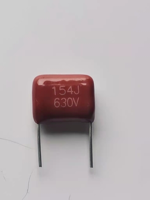 Prova metalizada multifuncional da tensão do capacitor do filme de poliéster CL21
