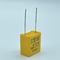 Antiparasitário inoxidável do capacitor da segurança de 155K/310V P15 D7 X2